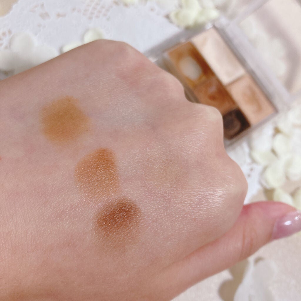 パーフェクトマルチアイズ/キャンメイク/アイシャドウパレットを使ったクチコミ(3枚目)