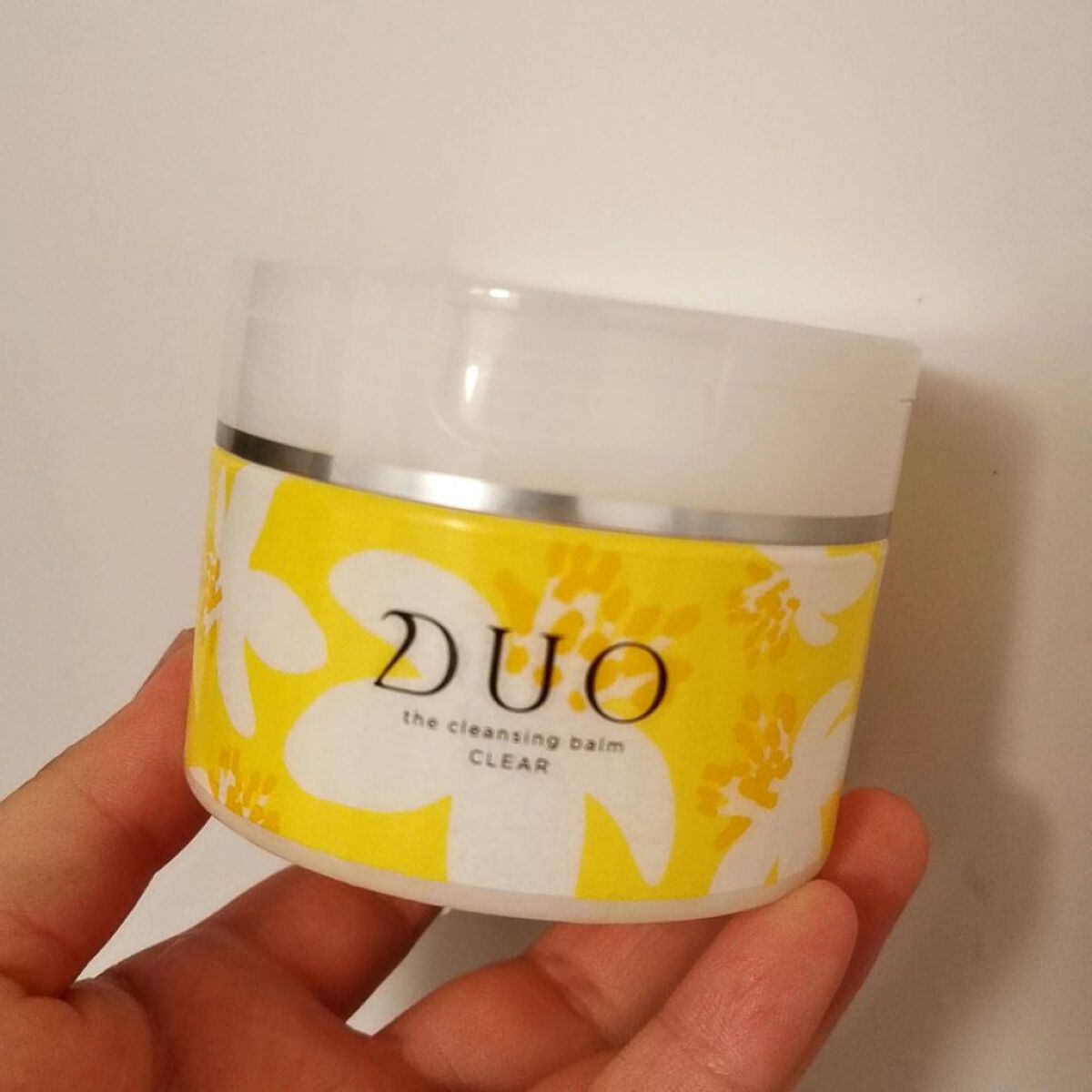 デュオ ザ クレンジングバーム クリア 100g(限定)/DUO/クレンジングバームを使ったクチコミ（1枚目）