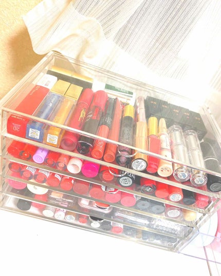3段式クリアーケース/DAISO/その他化粧小物を使ったクチコミ(1枚目)