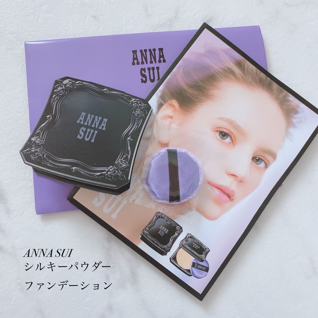 シルキー パウダー ファンデーション/ANNA SUI/パウダーファンデーションを使ったクチコミ(1枚目)