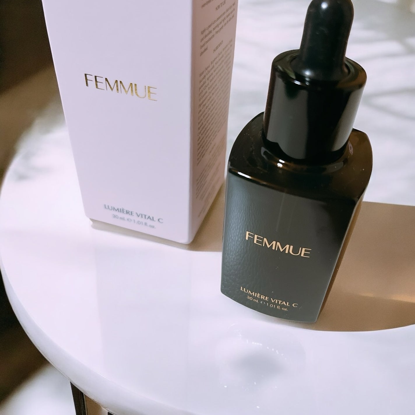 ルミエール ヴァイタルC/FEMMUE/ブースター・導入液を使ったクチコミ(2枚目)