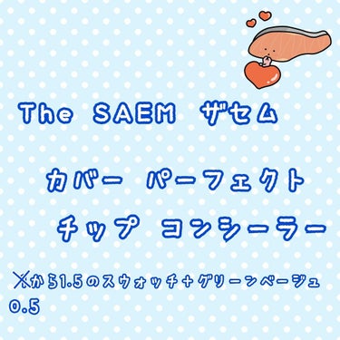 カバーパーフェクション チップコンシーラー/the SAEM/リキッドコンシーラーを使ったクチコミ（1枚目）