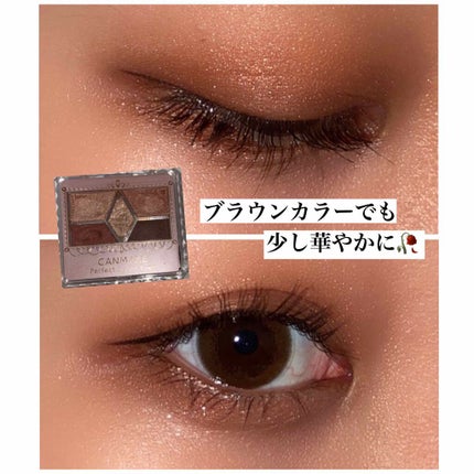 【旧品】パーフェクトスタイリストアイズ/キャンメイク/アイシャドウパレットを使ったクチコミ(1枚目)
