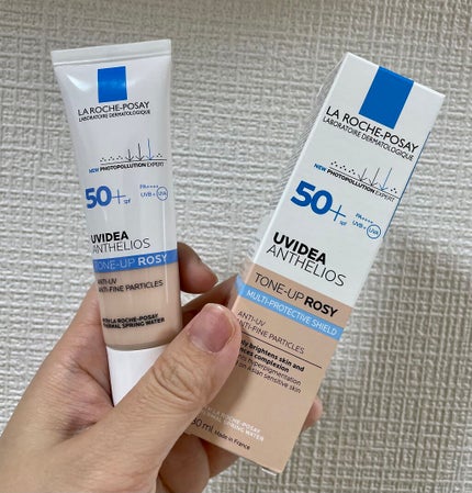 UVイデア XL プロテクショントーンアップ ローズ/ラ ロッシュ ポゼ/日焼け止めクリームを使ったクチコミ(2枚目)