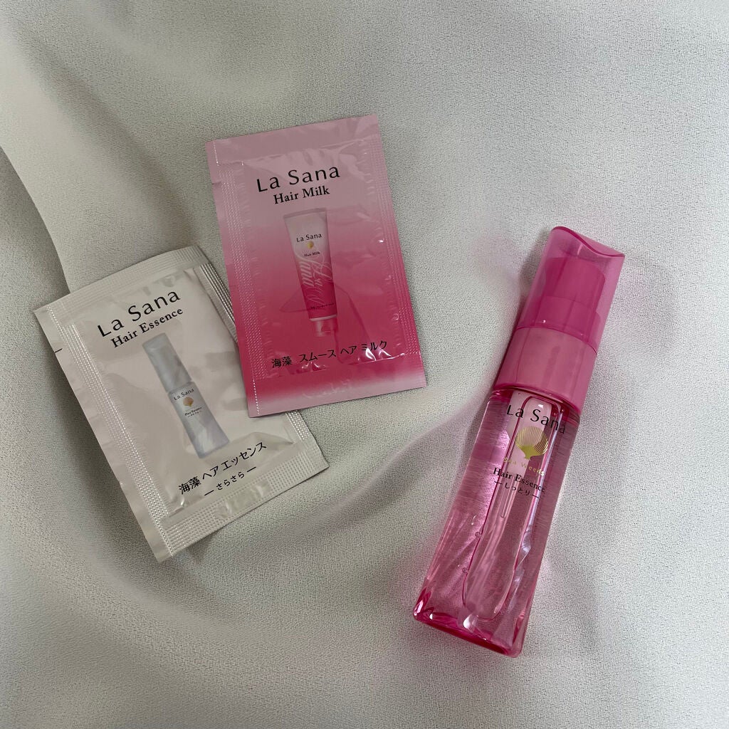 海藻 ヘア エッセンス しっとり/ラサーナ/ヘアオイルを使ったクチコミ(1枚目)