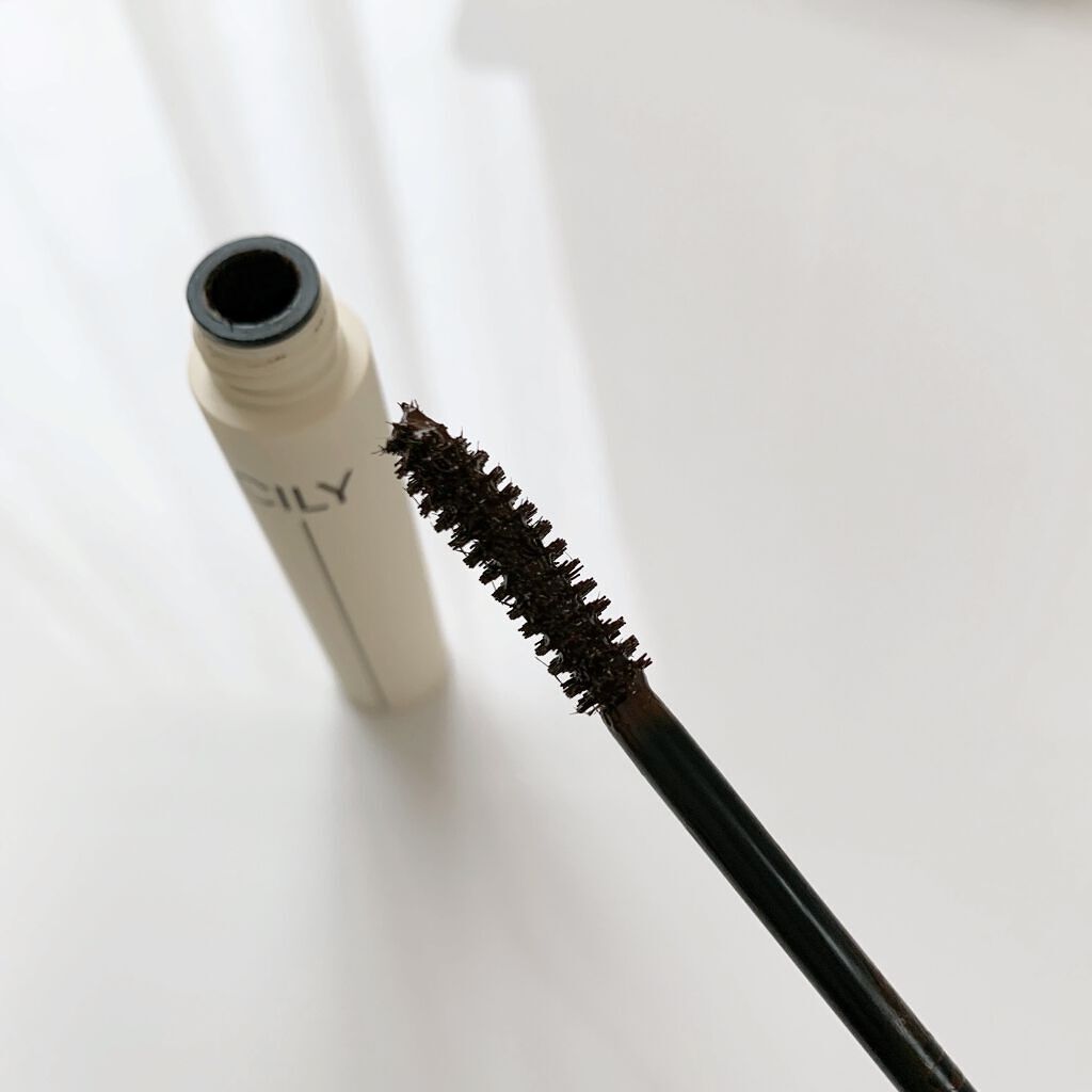 エバーラスティングマスカラ  #JELLY BROWN/CILY/マスカラを使ったクチコミ（2枚目）