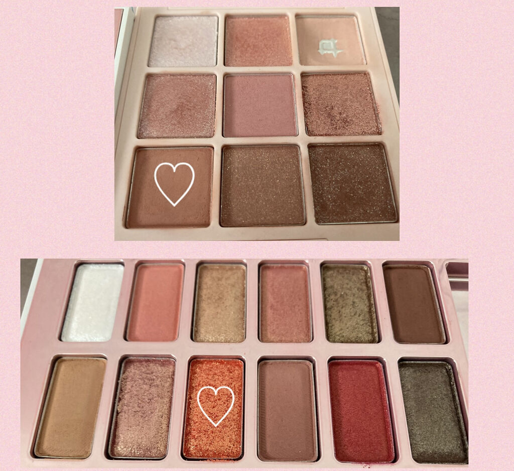 バレンタインボックス2 ピーチパレット/VAVI MELLO/アイシャドウパレットを使ったクチコミ（2枚目）