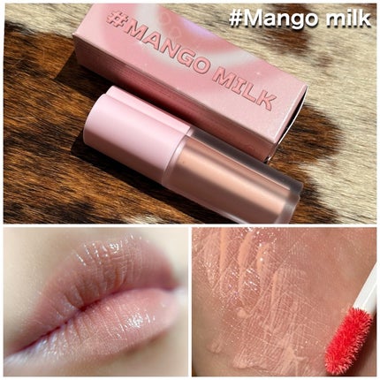 ミルクハートティントリップアンドチーク/Merrymonde/リップティントを使ったクチコミ(4枚目)