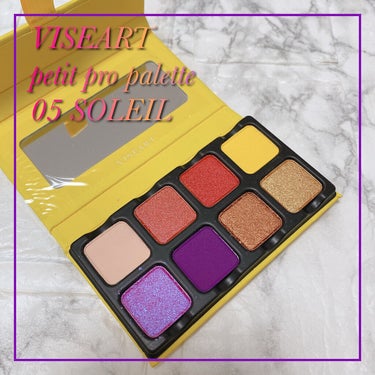 VISEART EyeShadow Palette Petit PROのクチコミ「＼VISEARTスウォッチ／



✔︎VISEART
EyeShadow Palette P.....」（1枚目）