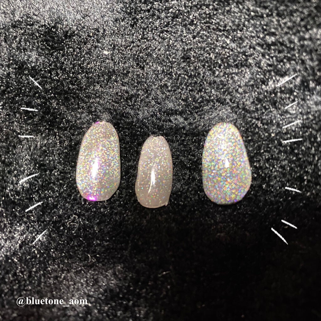 ジェルネイル(ライト対応)/セリア/ジェルネイルを使ったクチコミ(3枚目)