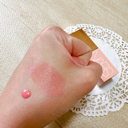 アフターグロー リキッドブラッシュ/NARS/リキッドチークを使ったクチコミ(4枚目)