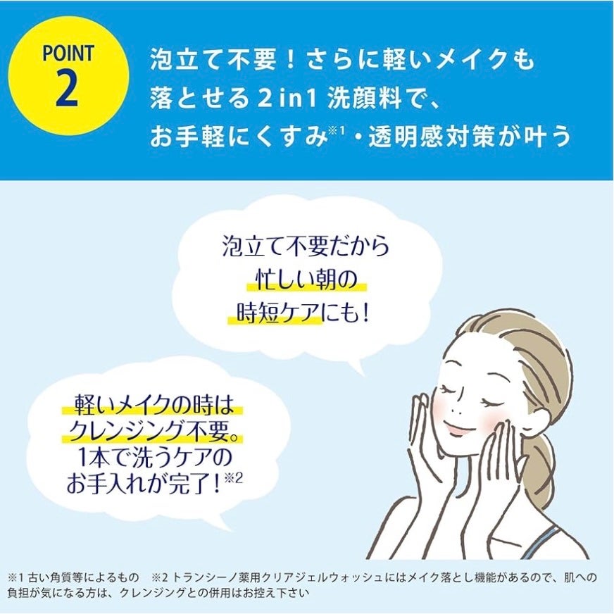 トランシーノ薬用クリアジェルウォッシュ/トランシーノ/その他洗顔料を使ったクチコミ(6枚目)