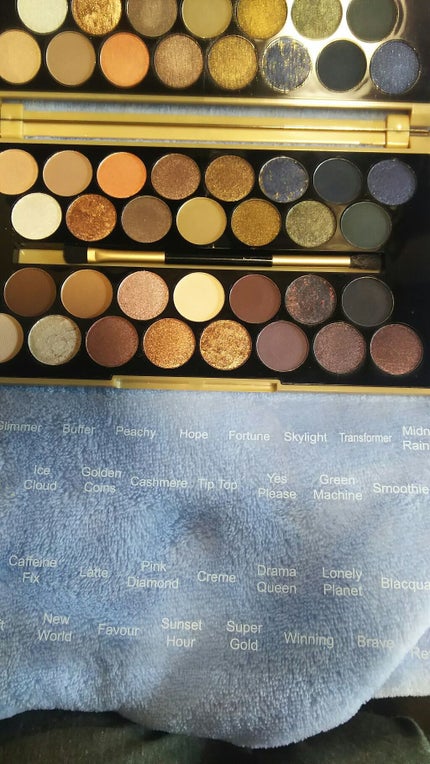 30アイシャドウパレット フォーチュンフェイバーズ ザブレイブ/MAKEUP REVOLUTION/アイシャドウパレットを使ったクチコミ(2枚目)