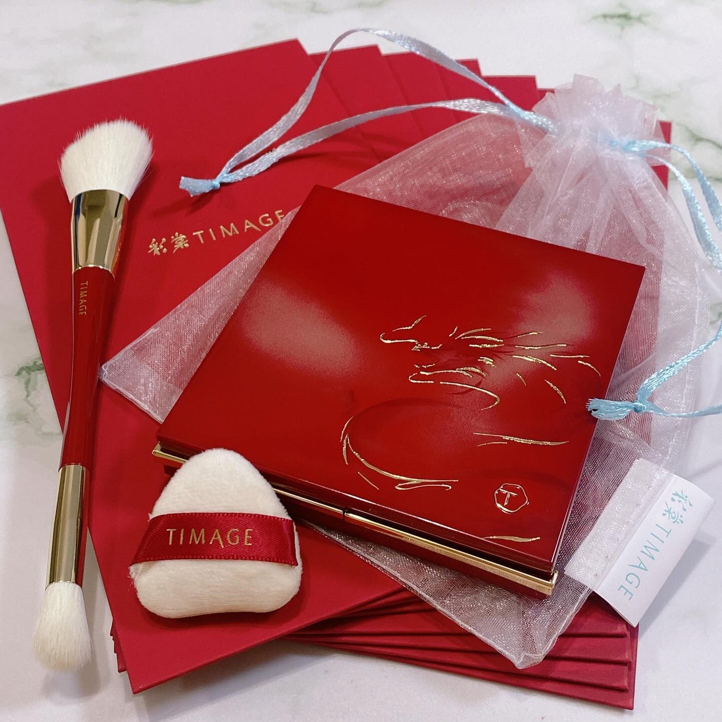 ハイライトシェーディングパレット/TIMAGE/パウダーハイライトを使ったクチコミ(8枚目)