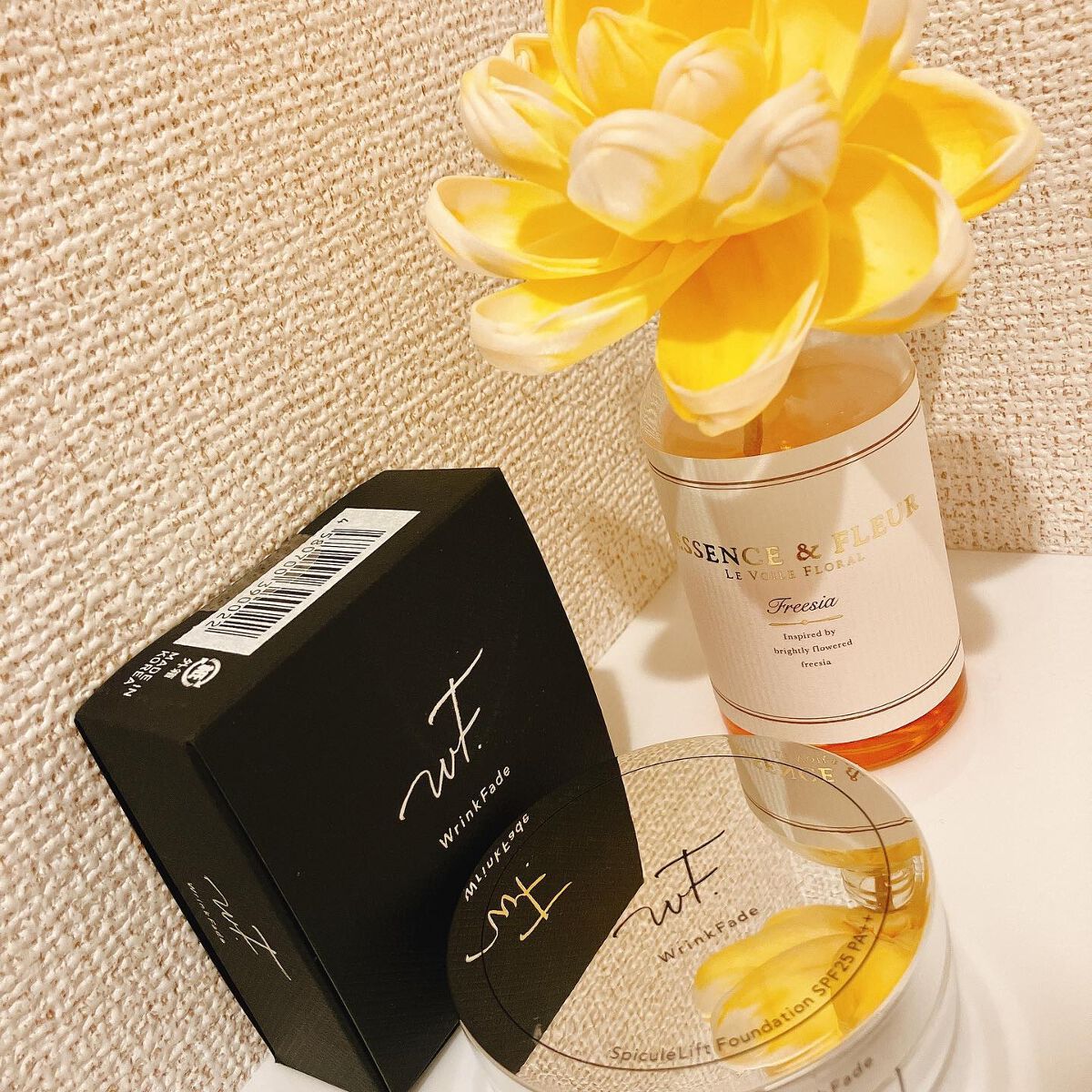 スピキュールリフト ファンデーション ナチュラルオークル /WrinkFade/その他ファンデーションを使ったクチコミ(5枚目)