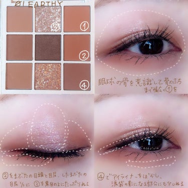 TERRAZZO Shadow palette/HOLIKA HOLIKA/パウダーアイシャドウを使ったクチコミ（3枚目）