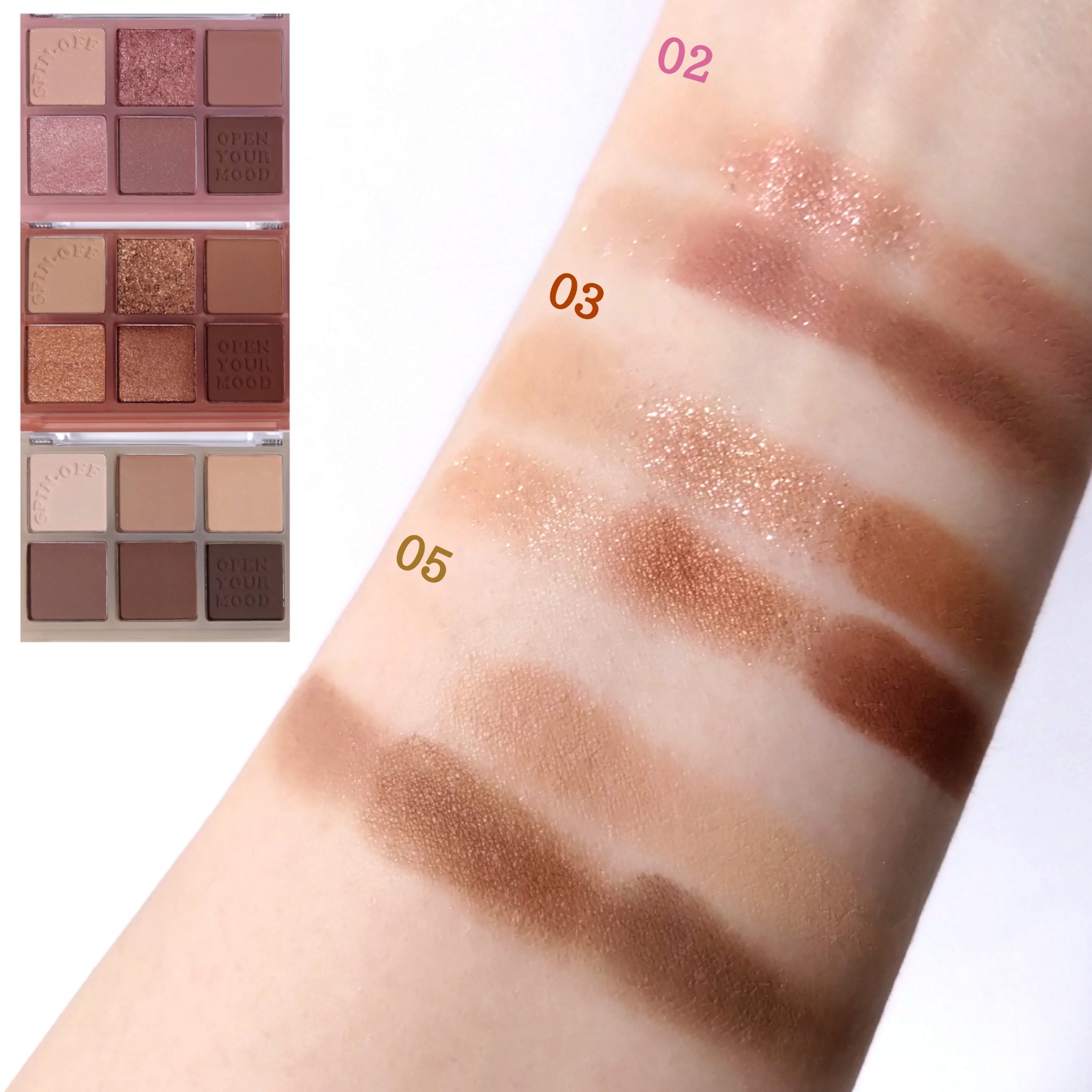 ザショッキングスピンオフパレット/TONYMOLY/アイシャドウパレットを使ったクチコミ（1枚目）