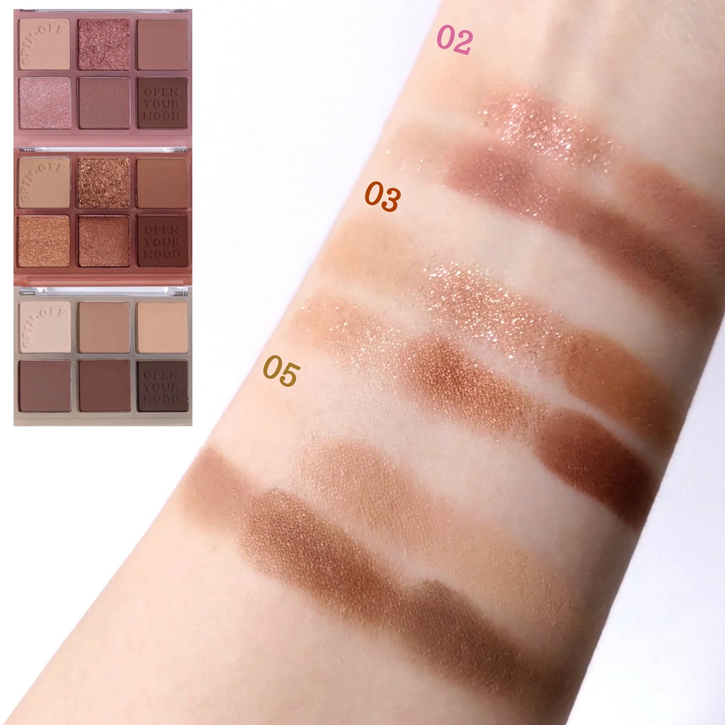 ザショッキングスピンオフパレット/TONYMOLY/アイシャドウパレットを使ったクチコミ(1枚目)