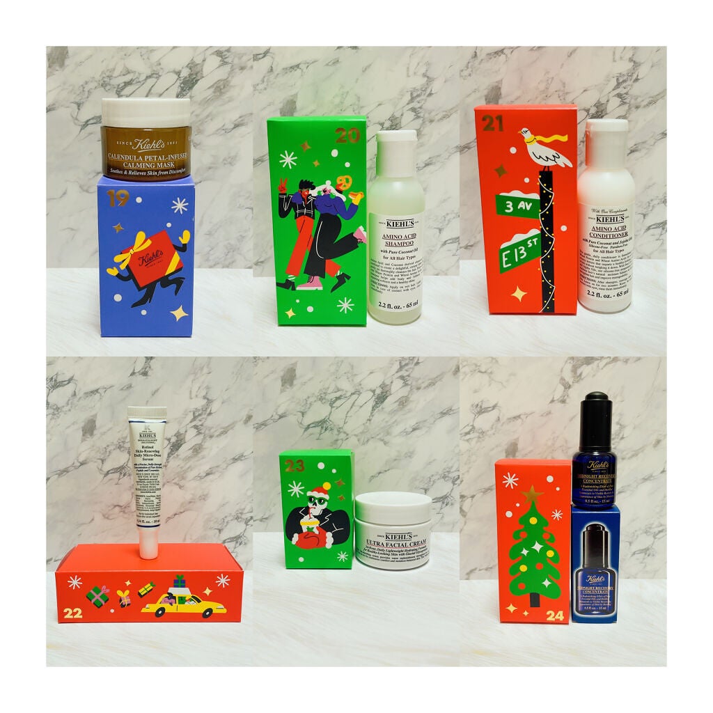 キールズ アドベントカレンダー2021 /Kiehl's/その他キットセットを使ったクチコミ(8枚目)