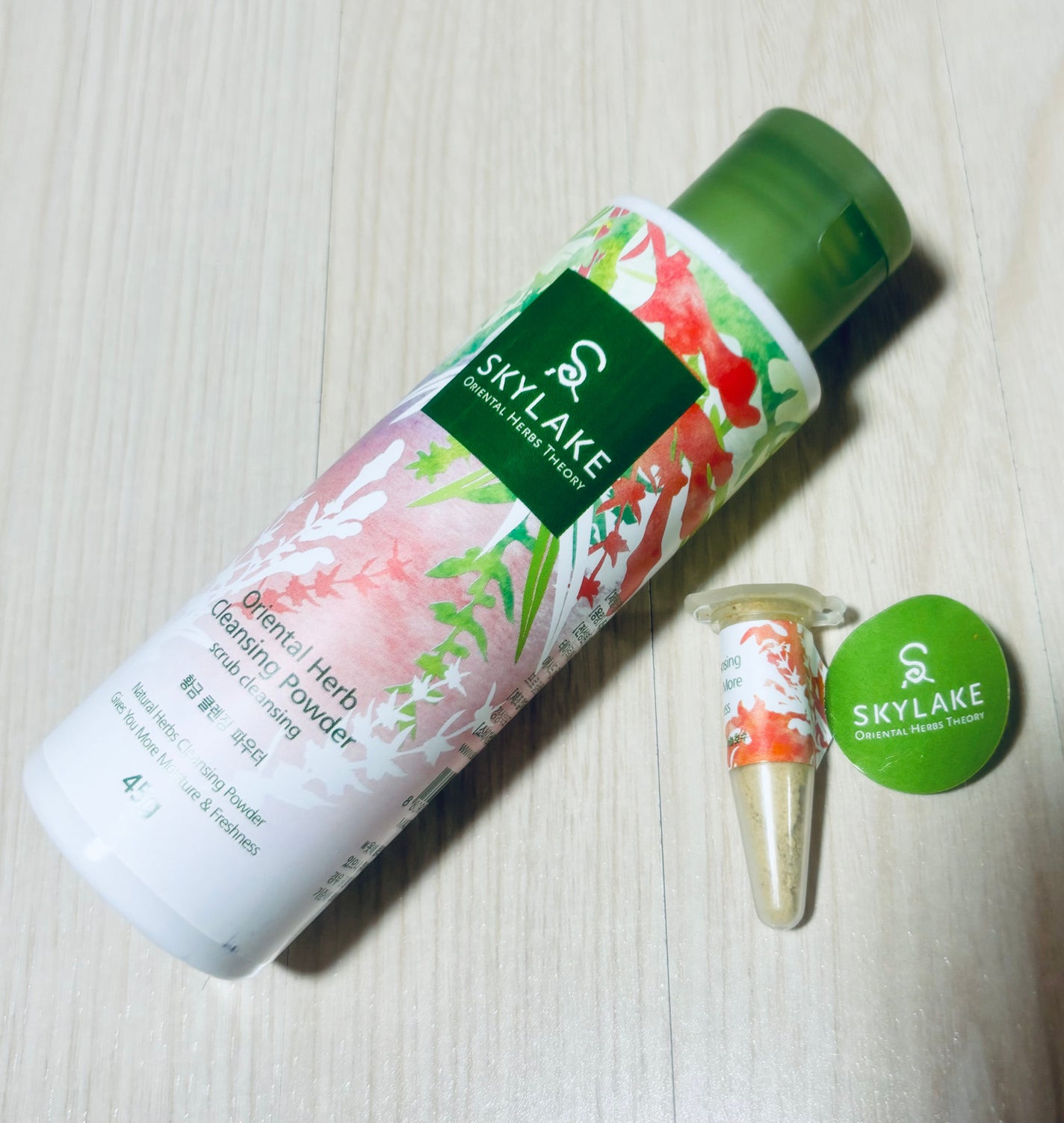 ハヌルホス クレンジングパウダー カプセルタイプ ブライトニング&マイルドスキン/ハヌルホス(SKYLAKE/天湖)/洗顔パウダーを使ったクチコミ(1枚目)