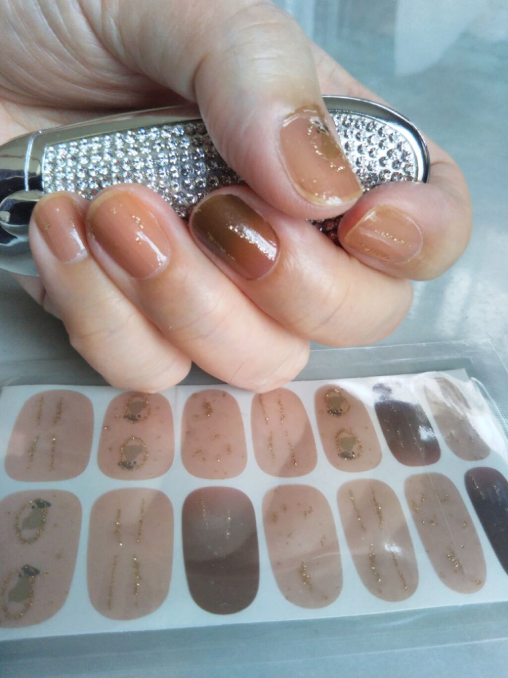 ネイルシール/ネイルシールを使ったクチコミ（1枚目）