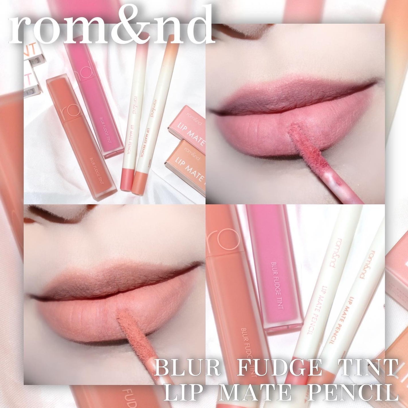 rom&nd ブラーファッジティント/rom&nd/リップティントを使ったクチコミ(1枚目)