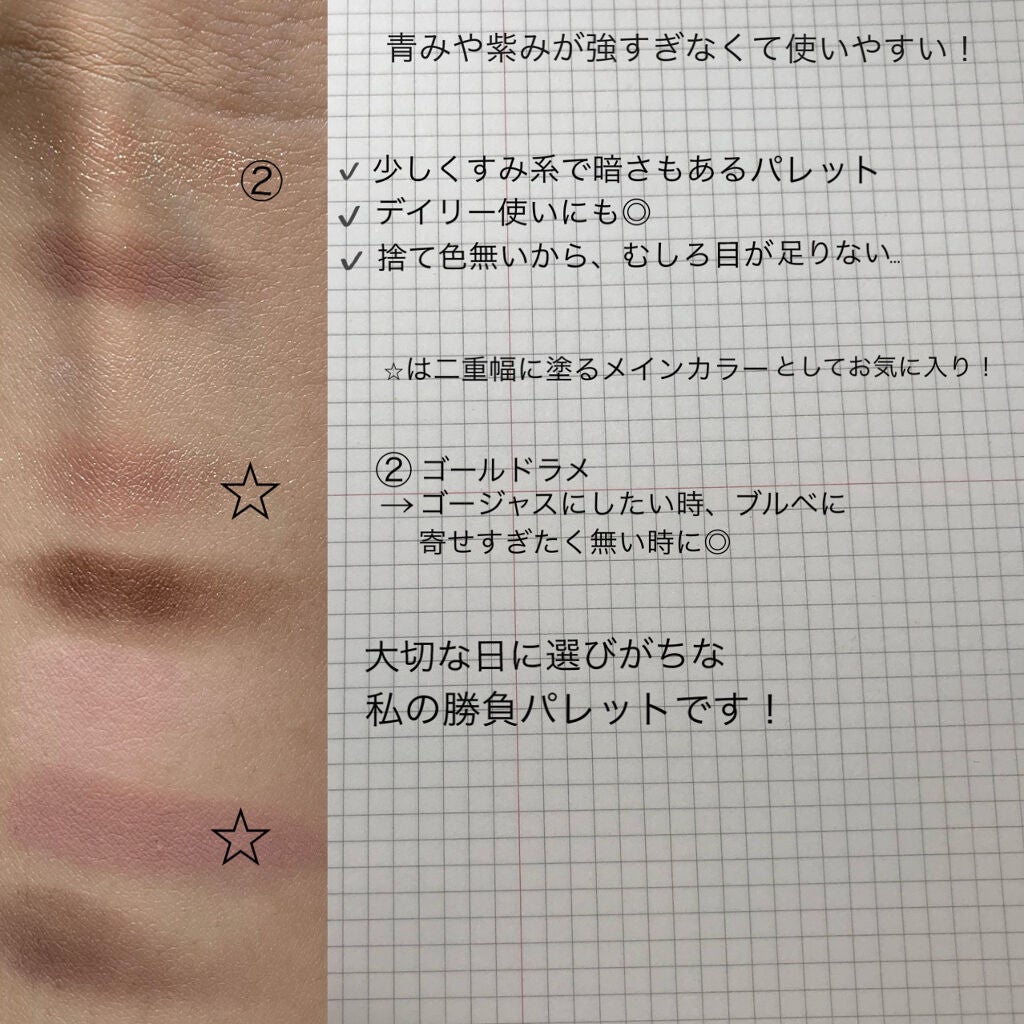 ディオール バックステージ アイ パレット/Dior/アイシャドウパレットを使ったクチコミ(2枚目)