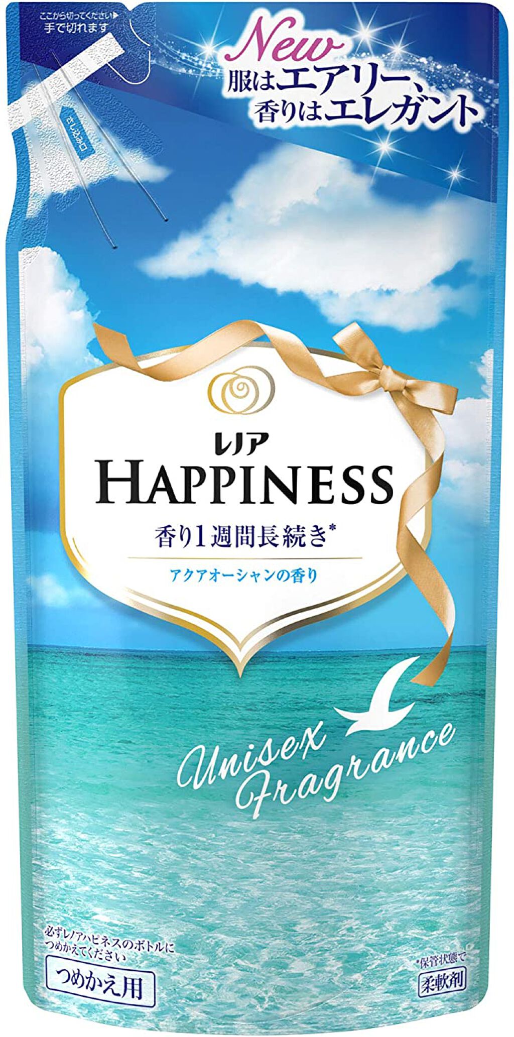 レノアハピネスユニセックス アクアオーシャンの香り つめかえ400ml
