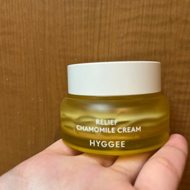 HYGGEE リリーフカモミールクリームのクチコミ「【使い切りスキンケア】
HYGGEERELIEF CHAMOMILE CREAM

低刺激でど.....」（1枚目）