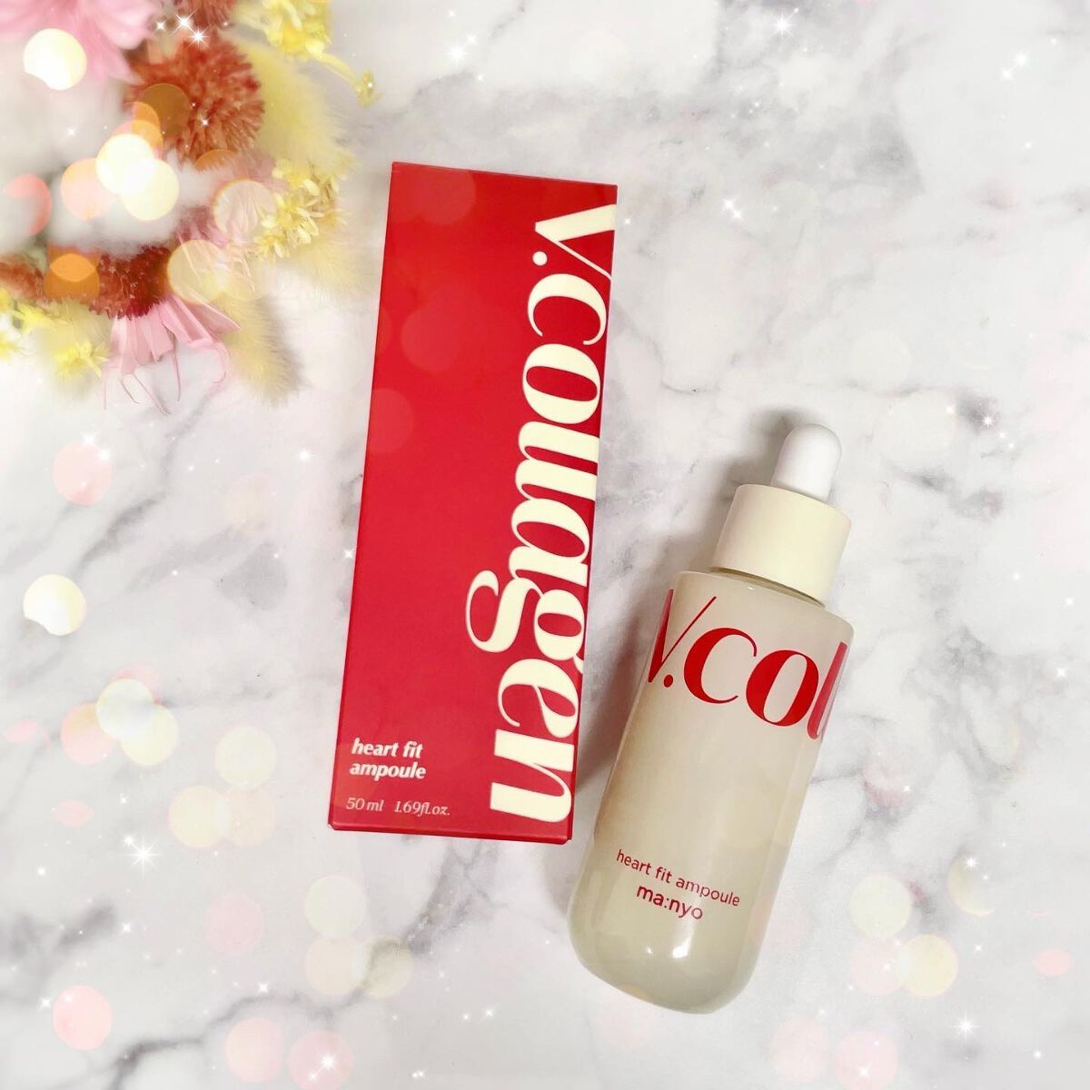 Vコラーゲン ハートフィットアンプル/manyo/美容液を使ったクチコミ(7枚目)
