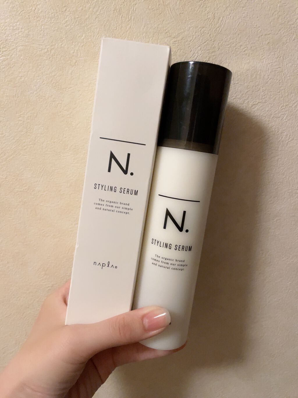 N. スタイリングセラム/N./ヘアミルクを使ったクチコミ（1枚目）