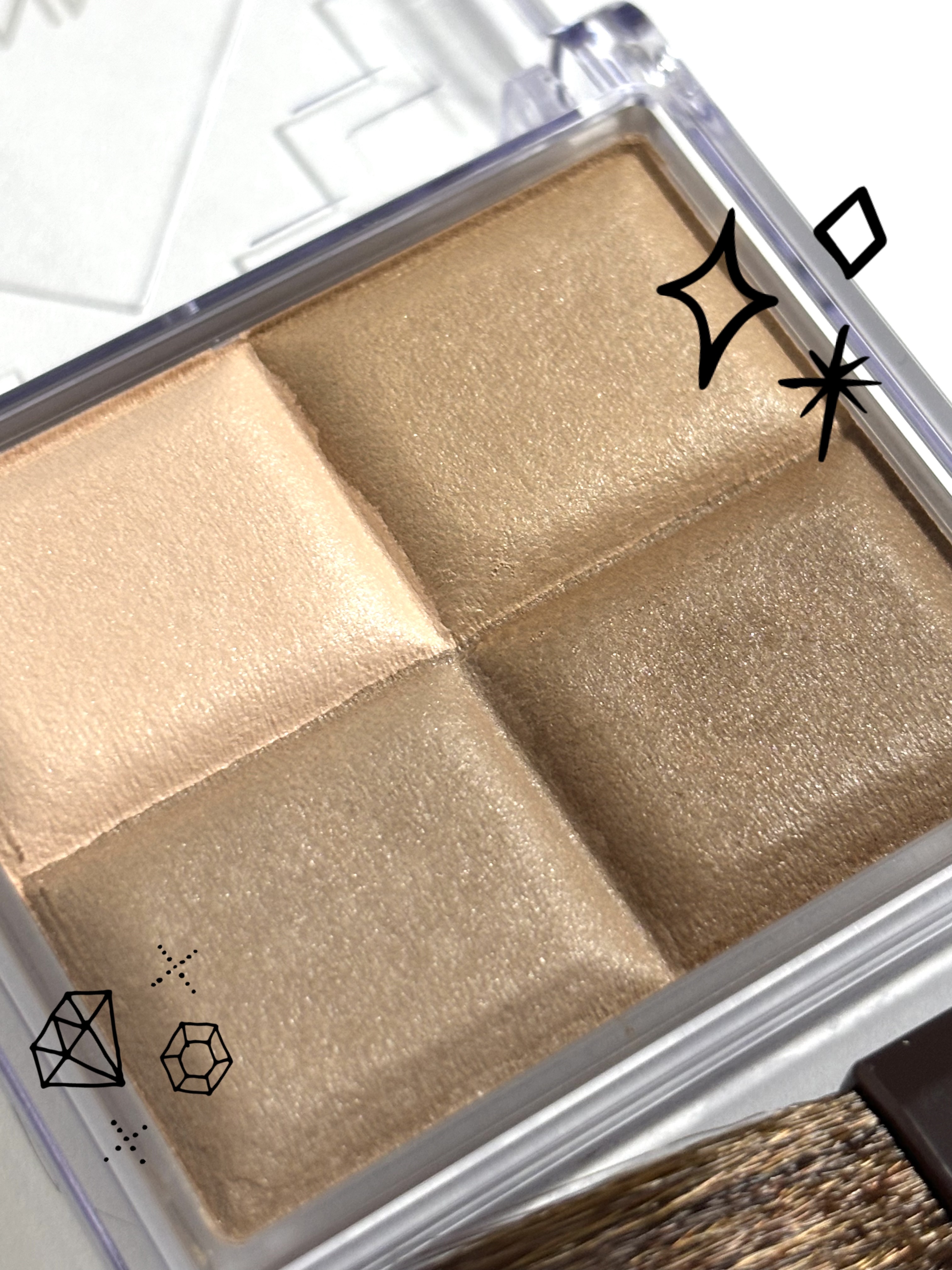 ミックスカラーチーク/CEZANNE/パウダーチークを使ったクチコミ（3枚目）