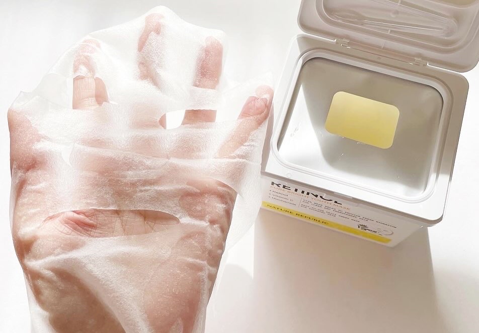 キューブマスク レチノール/ネイチャーリパブリック/シートマスク・パックを使ったクチコミ（2枚目）