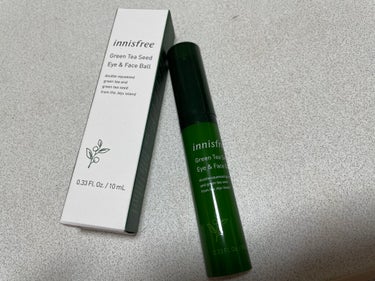 グリーンティーシード アイ＆フェイスボール/innisfree/美容液を使ったクチコミ（1枚目）