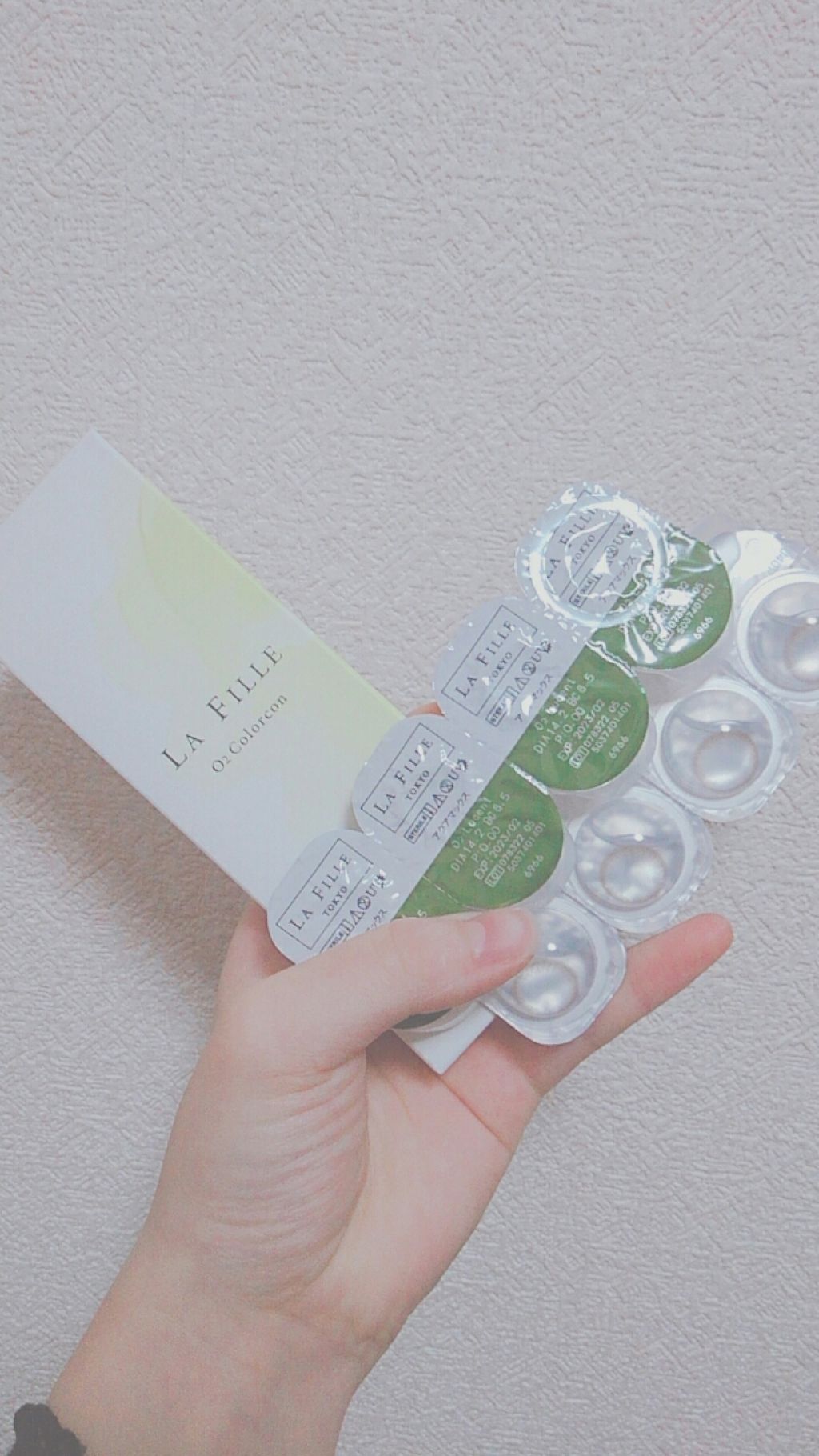 LA FILLE (ラ・フィーユ)/LA FILLE/カラーコンタクトレンズを使ったクチコミ(1枚目)