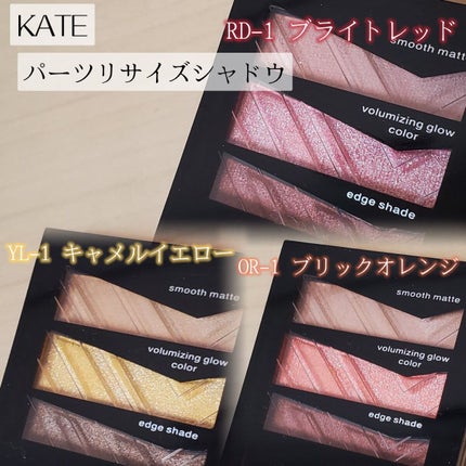 パーツリサイズシャドウ/KATE/アイシャドウパレットを使ったクチコミ(2枚目)