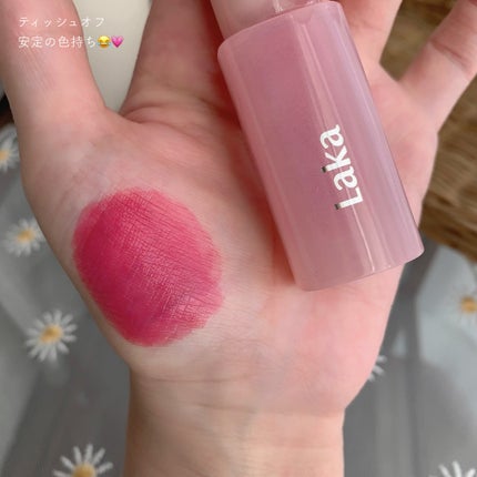 ポッピングバルーンティント/Laka/リップティントを使ったクチコミ(6枚目)