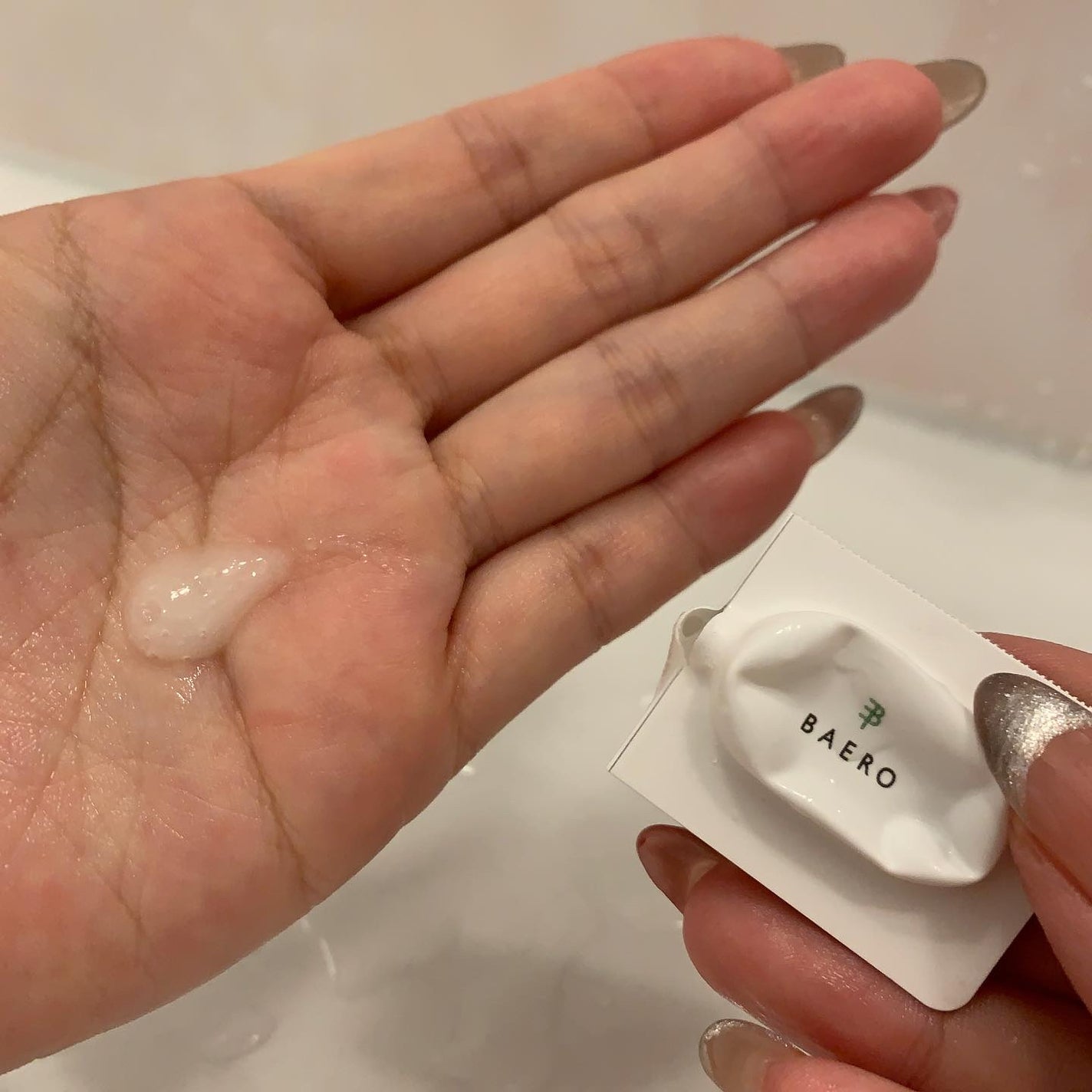 メンテナンスクレンザー/BAERO/スクラブ・ゴマージュを使ったクチコミ(3枚目)