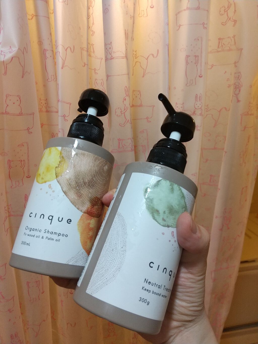 サンクオーガニックシャンプー/ニュートラルトリートメント/cinque/市販シャンプーを使ったクチコミ（1枚目）