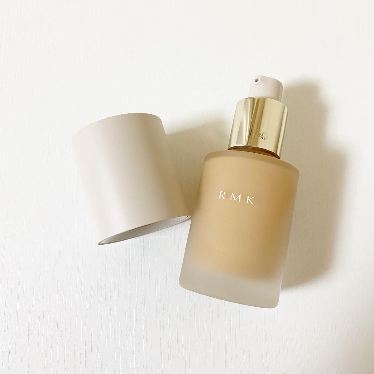 RMK リクイドファンデーション フローレスカバレッジ/RMK/リキッドファンデーションを使ったクチコミ(2枚目)