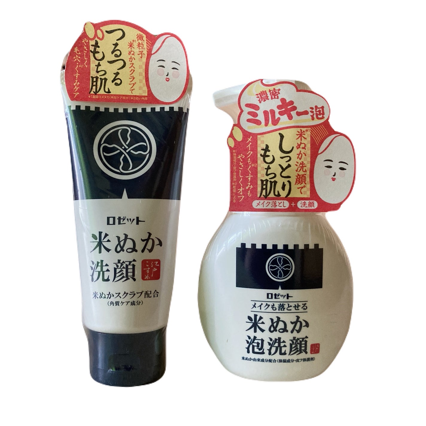 江戸こすめ 米ぬか洗顔/ロゼット/洗顔フォームを使ったクチコミ(1枚目)