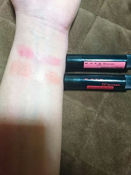CCリップクリームN/KATE/リップケアを使ったクチコミ(2枚目)