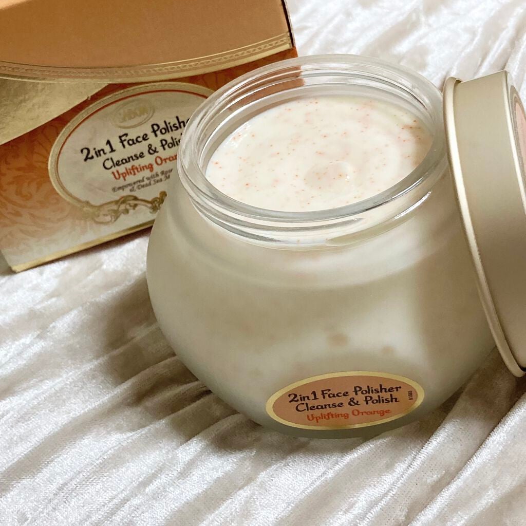 フェイスポリッシャー インビゴレイティング/SABON/スクラブ・ゴマージュを使ったクチコミ(2枚目)