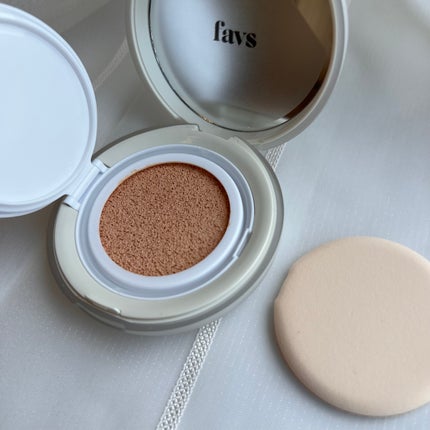 カーミンググロウアップクッションファンデーション/favs/リキッドファンデーションを使ったクチコミ(2枚目)