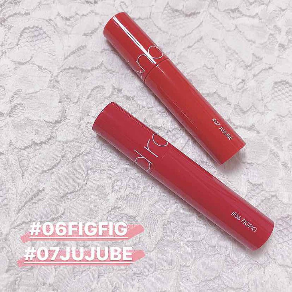 ジューシーラスティングティント/rom&nd/リップティントを使ったクチコミ(1枚目)