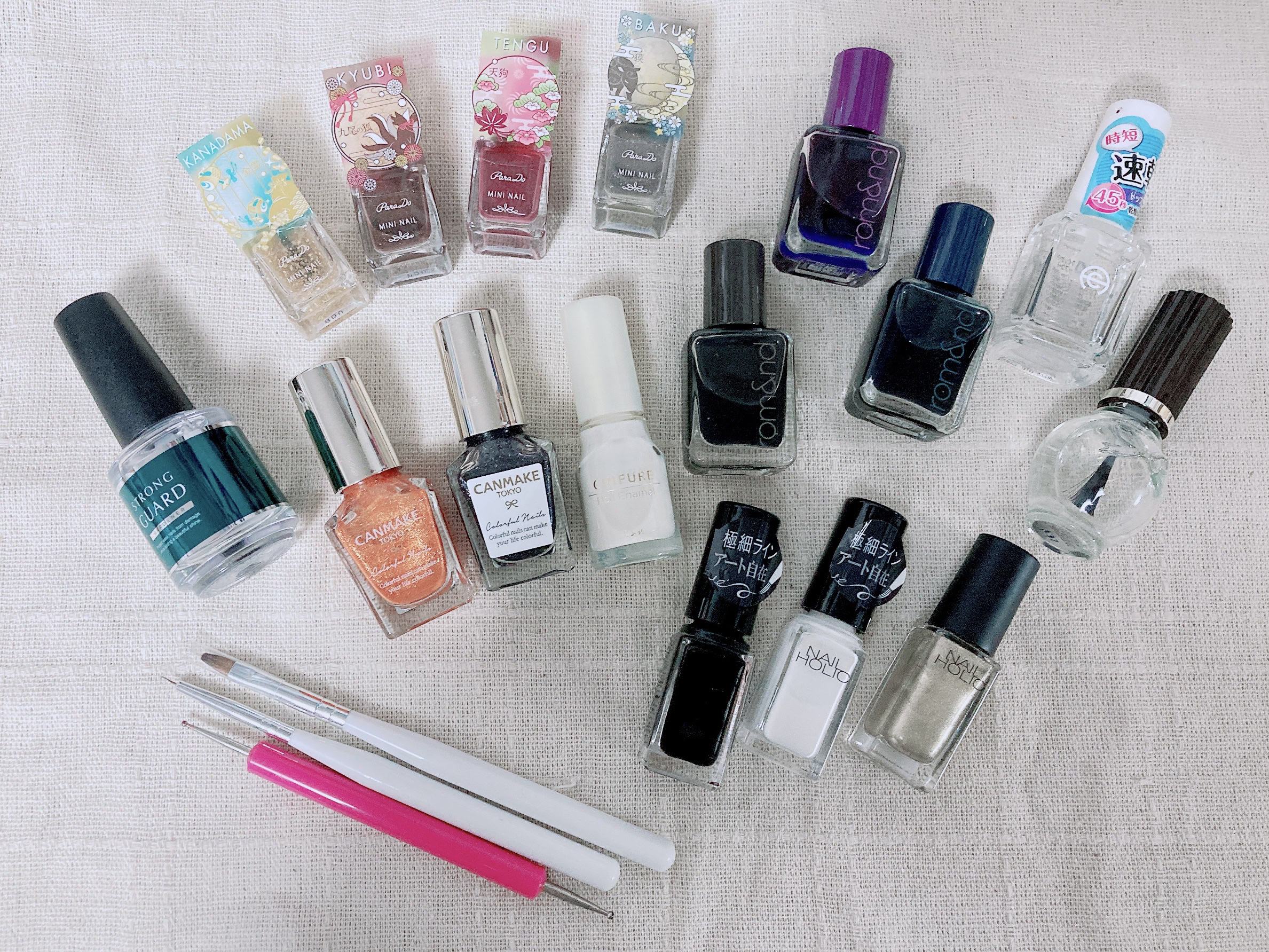 ミニネイル/パラドゥ/マニキュアを使ったクチコミ（3枚目）