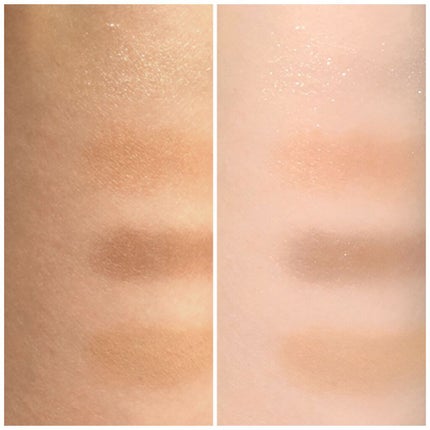 CHEER me COLOR アイシャドウ/セリア/アイシャドウパレットを使ったクチコミ(2枚目)