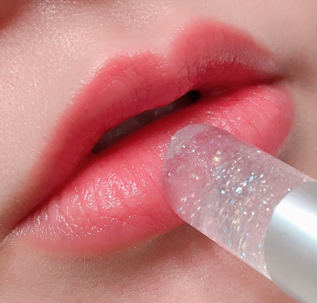 グリッタリーウェブリップバーム/unleashia/リップケアを使ったクチコミ(5枚目)
