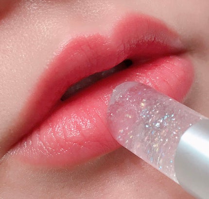 グリッタリーウェブリップバーム/unleashia/リップケアを使ったクチコミ(5枚目)