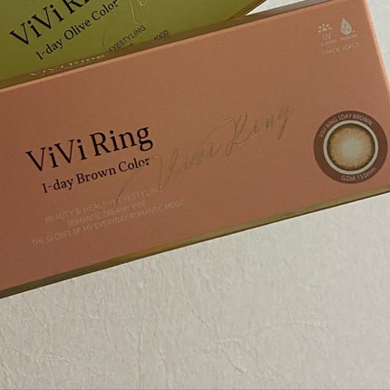 ViVi Ring 1day/OLENS/ワンデー(1DAY)カラコンを使ったクチコミ(2枚目)